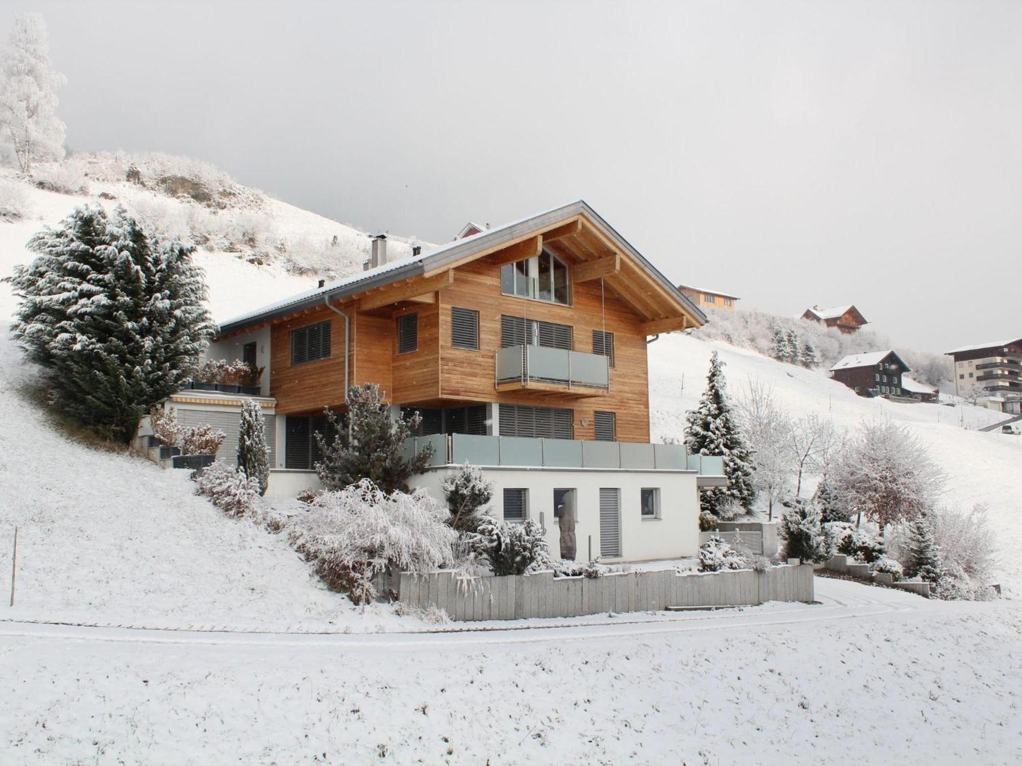 Ferienwohnung Haus Helios Bartholomäberg Exterior foto